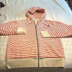 Striped Red and White Kids Jacket